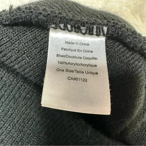 Winter Hat Black Size 3-4  Years - Picture 4 of 5